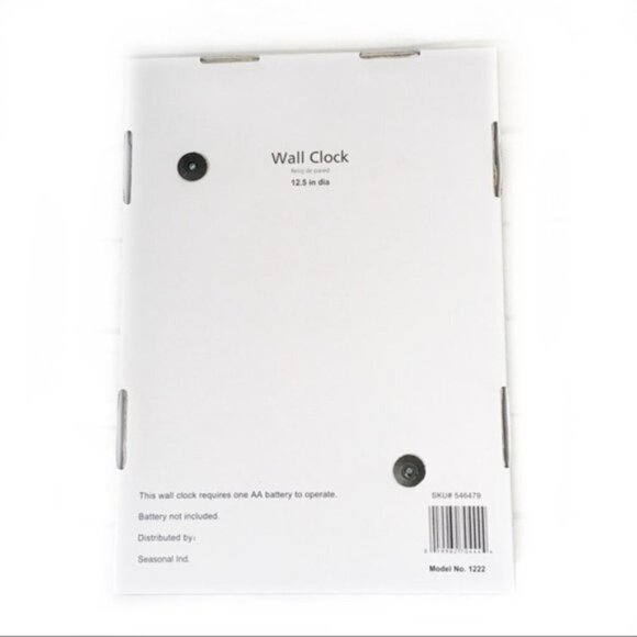 Fat Chef Wall Clock Bistro Italian Chef Kitchen Bar Analog Quartz 12.5 in - Picture 2 of 12